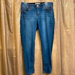 Democracy AB technology medium blue skinny jeans, size 10, EUC